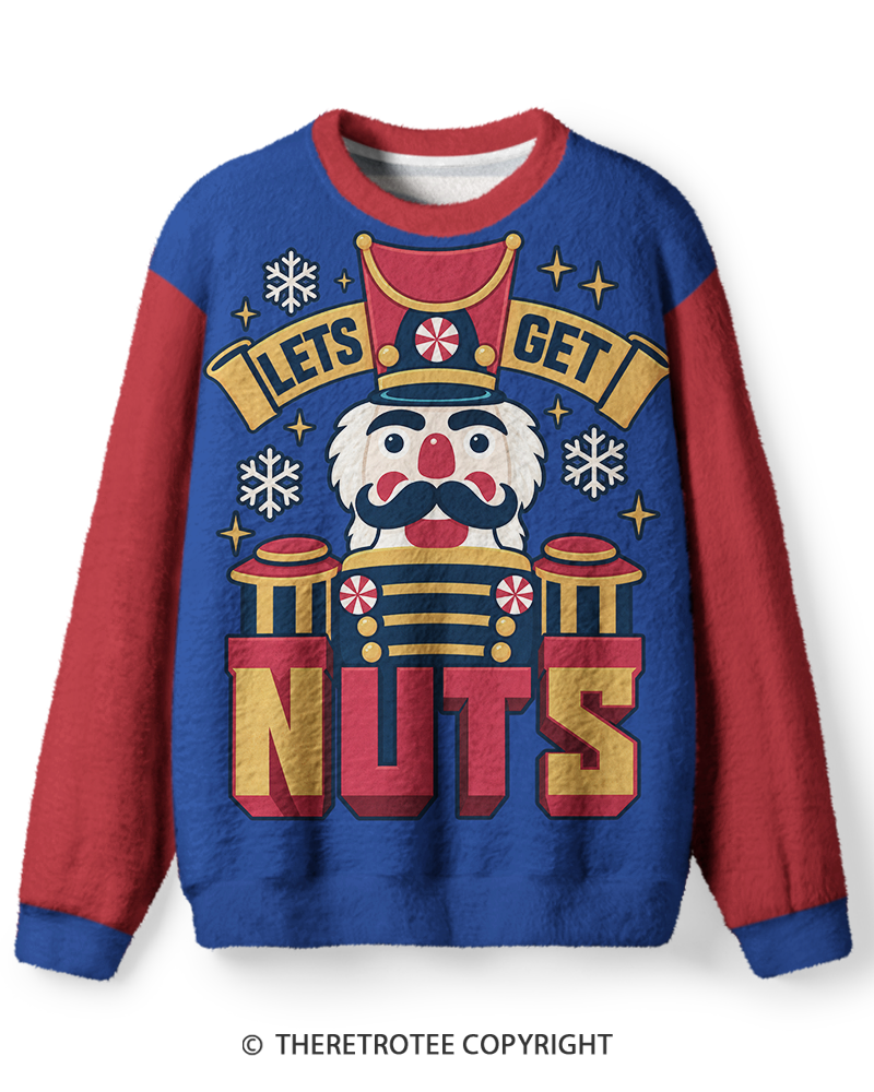 TheRetroTee Vintage Nutcracker Holiday Sweater