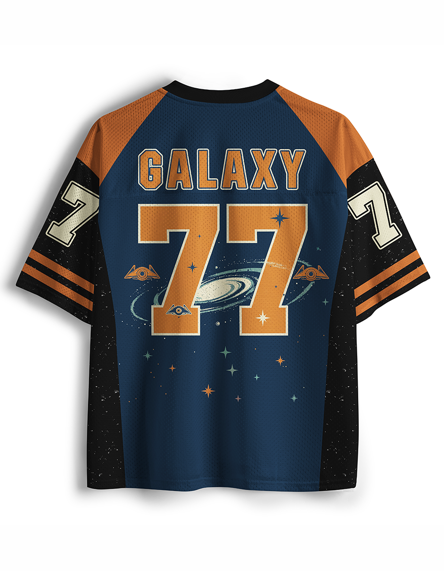 TheRetroTee Orbital Launch Program 1970s Mesh Jersey
