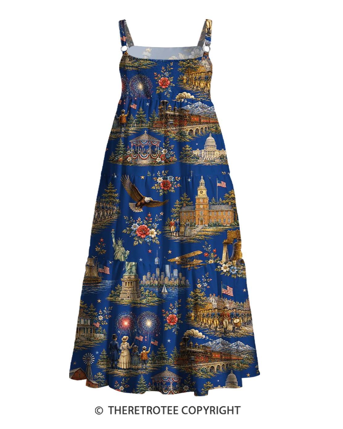 TheRetroTee Vintage Graphic XXXX Maxi Dress