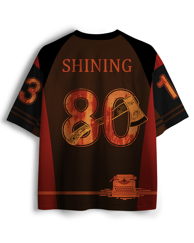 TheRetroTee The Overlook Hotel 1980s Mesh Jersey