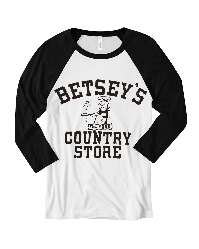 TheRetroTee 60s Country Store Long Sleeve Raglan T-Shirt