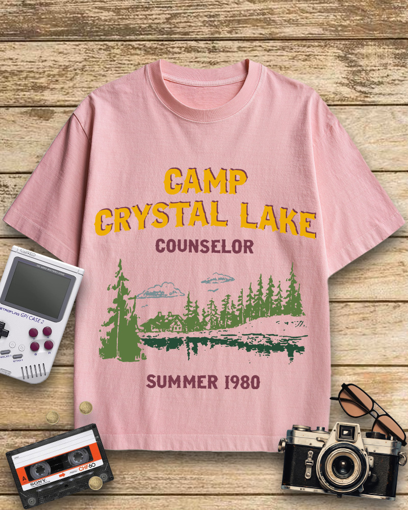 TheRetroTee Friday the 13th Jason Voorhees Halloween 1980s Cotton T-Shirt