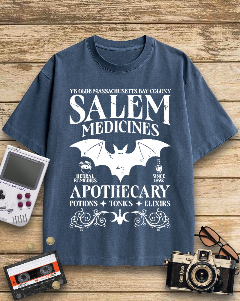 TheRetroTee Apothecary 2000s Cotton T-Shirt