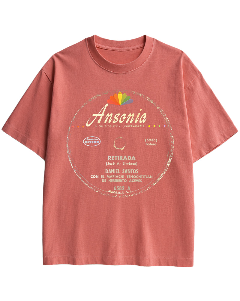 TheRetroTee Amaneci En Tus Brazos 1960s Cotton T-Shirt