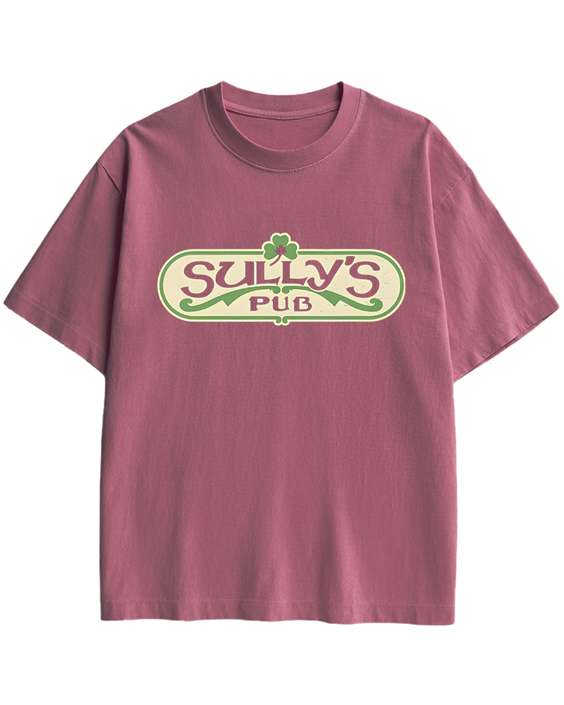 TheRetroTee Sully's Pub Peoria Bar 1980s Cotton T-Shirt