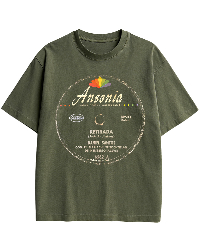 TheRetroTee Amaneci En Tus Brazos 1960s Cotton T-Shirt
