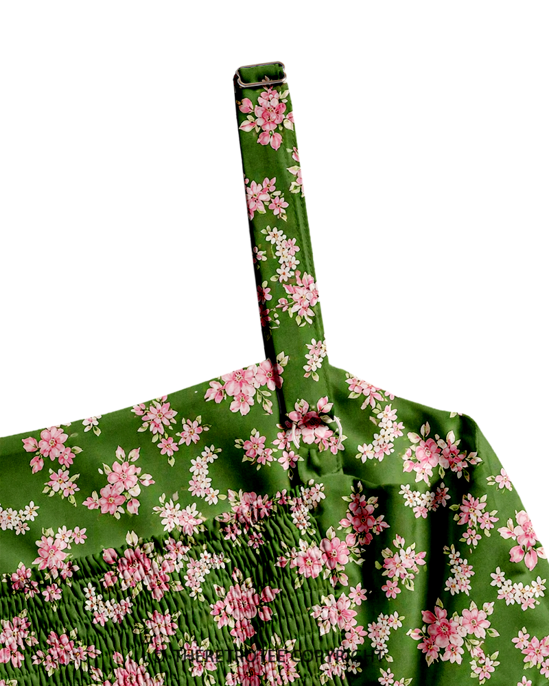 TheRetroTee ——  Vintage Straps Maxi Dress