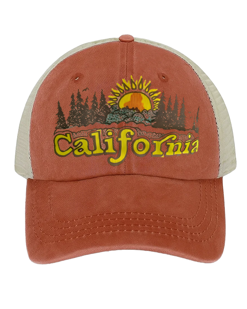 TheRetroTee 80s California Trucker Hat