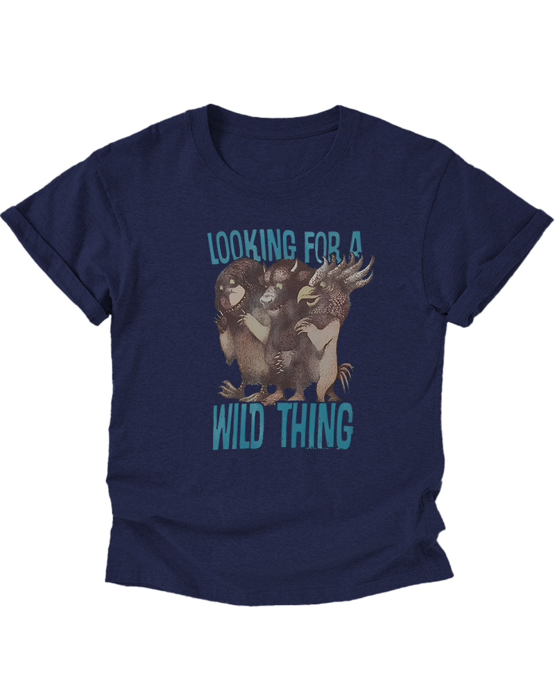 TheRetroTee Looking For A Wild Thing 1960s Kids T-Shirt