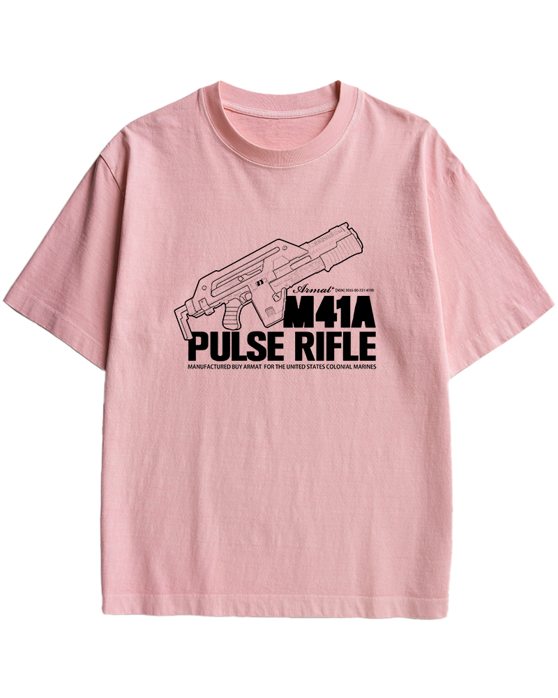 TheRetroTee M41A Pulse Rifle 1980s Cotton T-Shirt