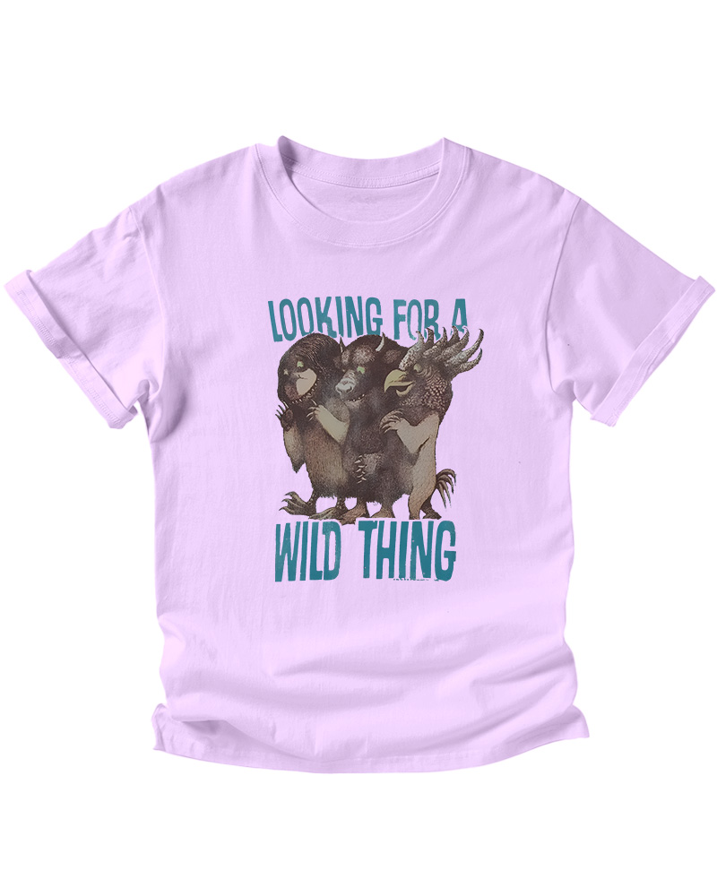 TheRetroTee Looking For A Wild Thing 1960s Kids T-Shirt