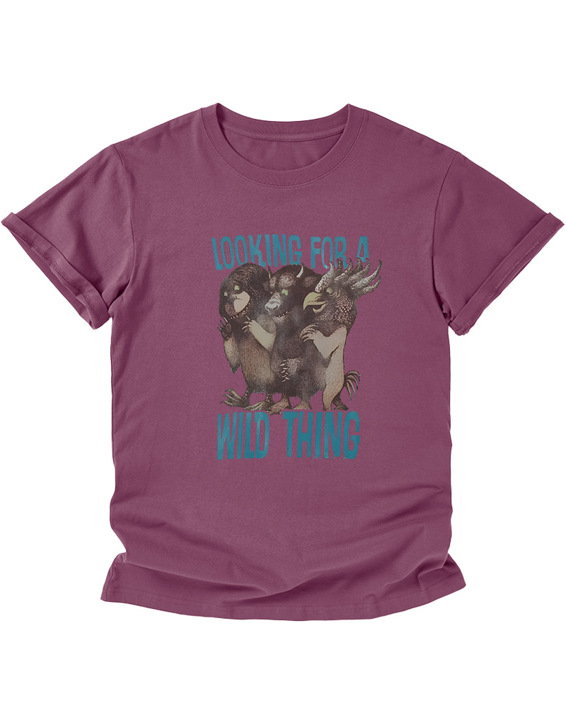 TheRetroTee Looking For A Wild Thing 1960s Kids T-Shirt