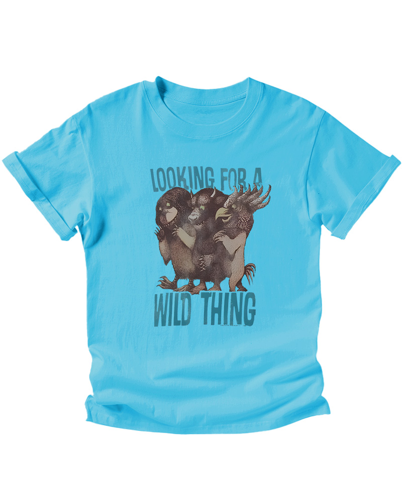 TheRetroTee Looking For A Wild Thing 1960s Kids T-Shirt