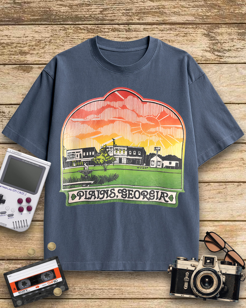 TheRetroTee Jimmy Carter 1970s Cotton T-Shirt