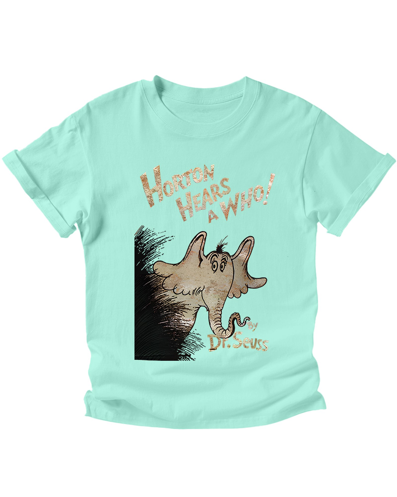 TheRetroTee Horton Hears A Who! Dr. Seuss Kids T-Shirt