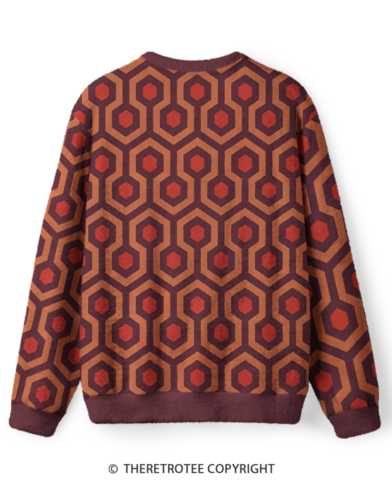 TheRetroTee Vintage 1960s Mod Geometric Sweater