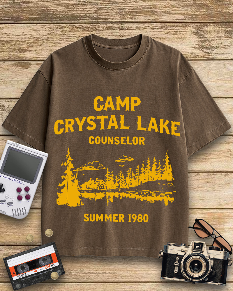 TheRetroTee Friday the 13th Jason Voorhees Halloween 1980s Cotton T-Shirt