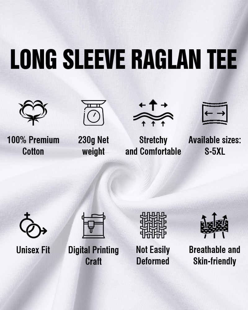 TheRetroTee 50s Shut The Fucupcakes Long Sleeve Raglan T-Shirt