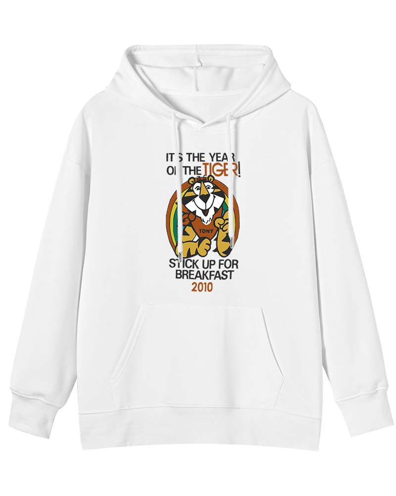 TheRetroTee Frosted Flakes - Year Of The Tiger Juniors 1970s Cotton Hoodie