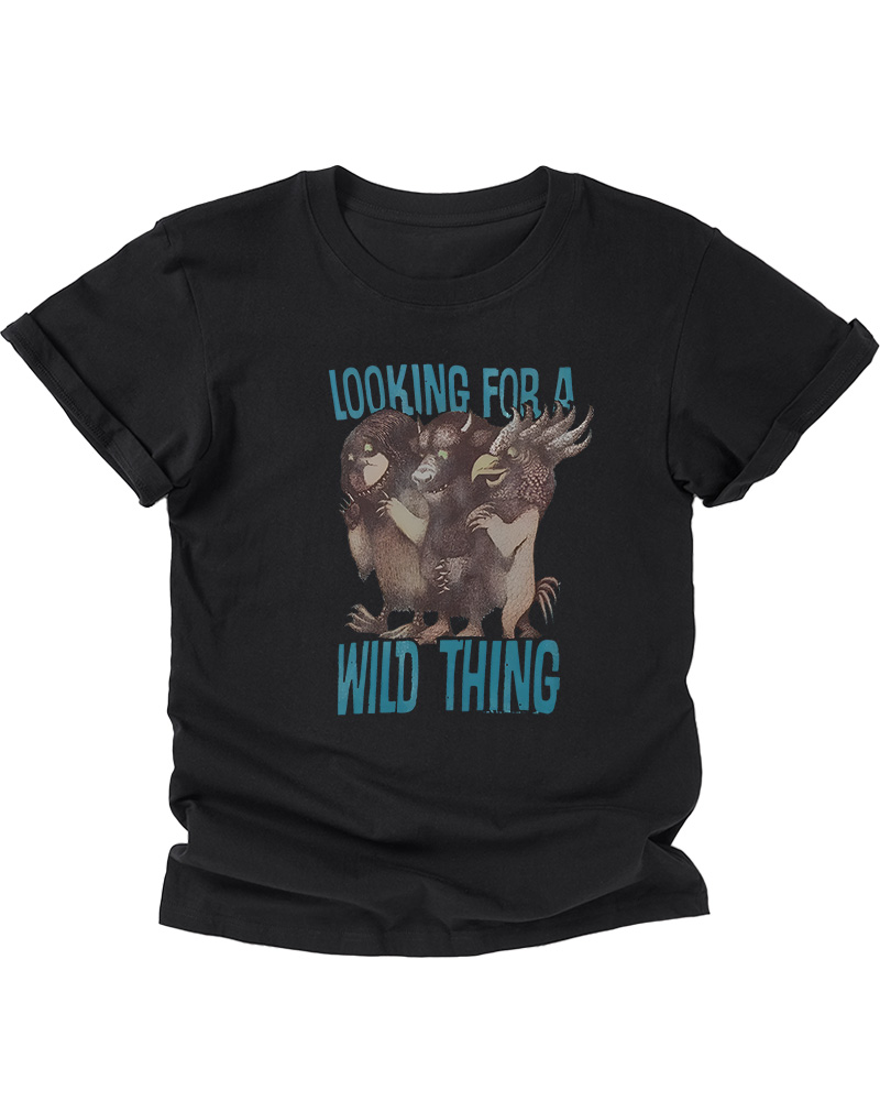 TheRetroTee Looking For A Wild Thing 1960s Kids T-Shirt