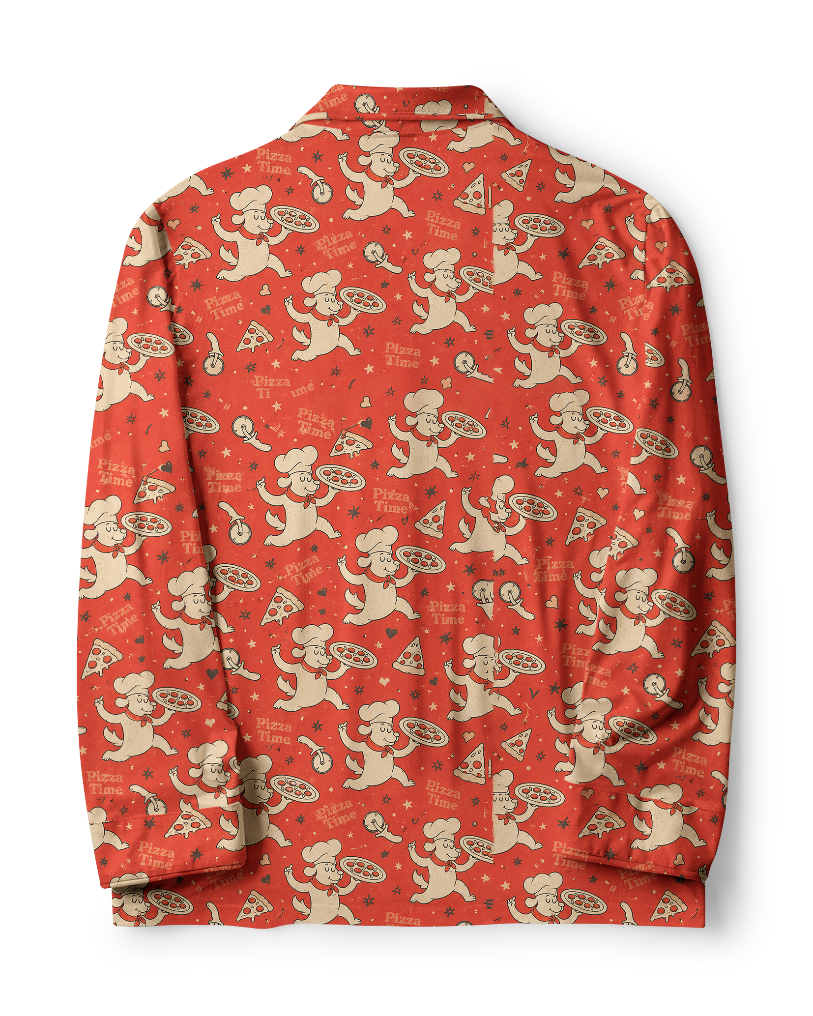 TheRetroTee  Pizza Chef Vintage Pajama Set
