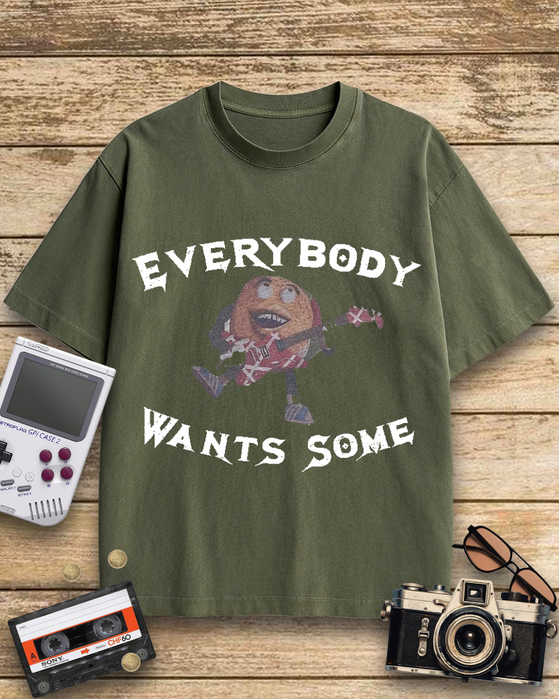 TheRetroTee Better Off Dead Everybody Wants Some Cotton T-Shirt