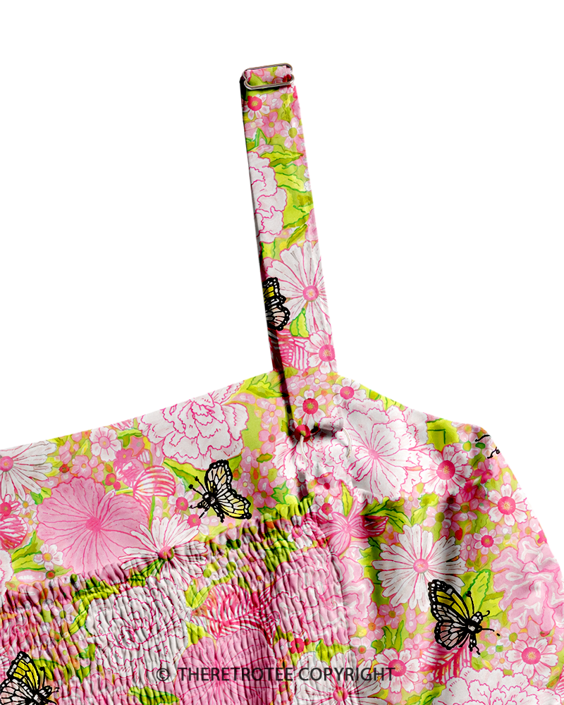 TheRetroTee ——  Vintage Straps Maxi Dress