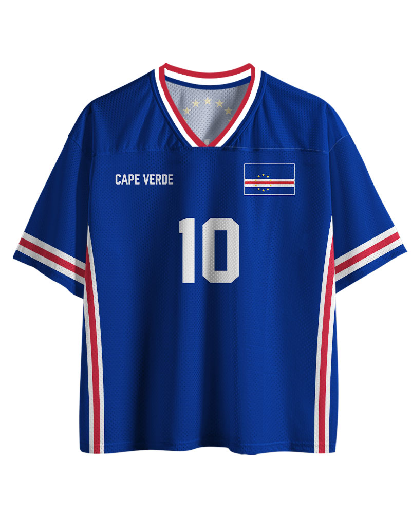 TheRetroTee Cape Verde Mesh Jersey