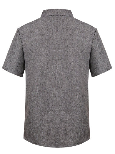 Men's Cotton Linen Casual Short Sleeve Quality Beach Hawaiian Daily Shirt