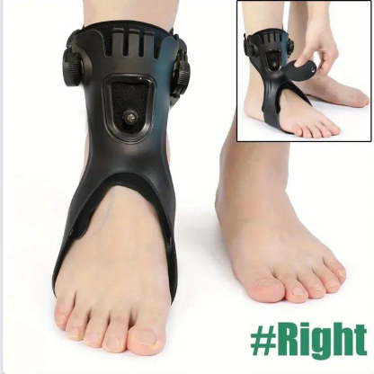 Ultra-Lightweight Ankle Support Brace For Drop Foot - Slim, Comfortable Design With Optimal Stability & Easy Wear