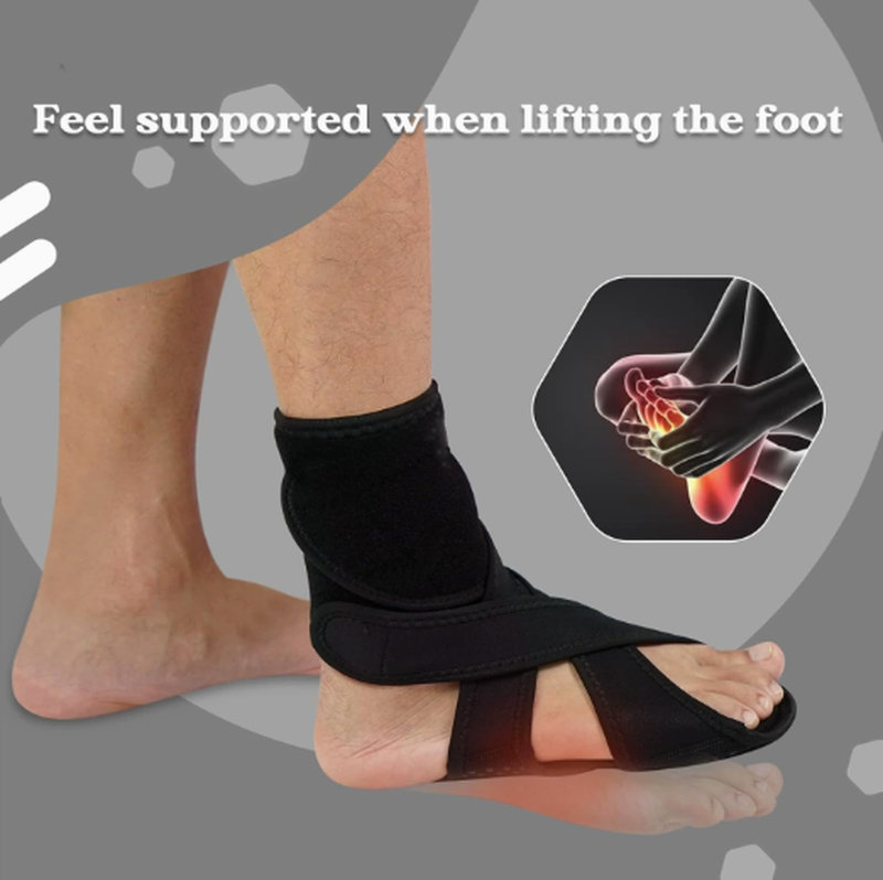 Ankle-foot orthosis (AFO), suitable for stroke rehabilitation