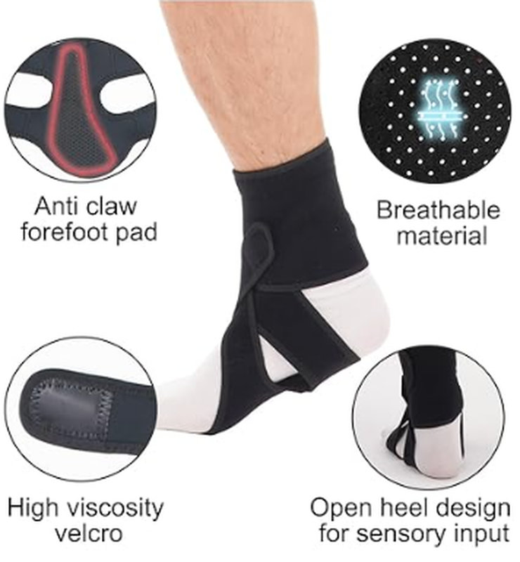 Ankle-foot orthosis (AFO), suitable for stroke rehabilitation