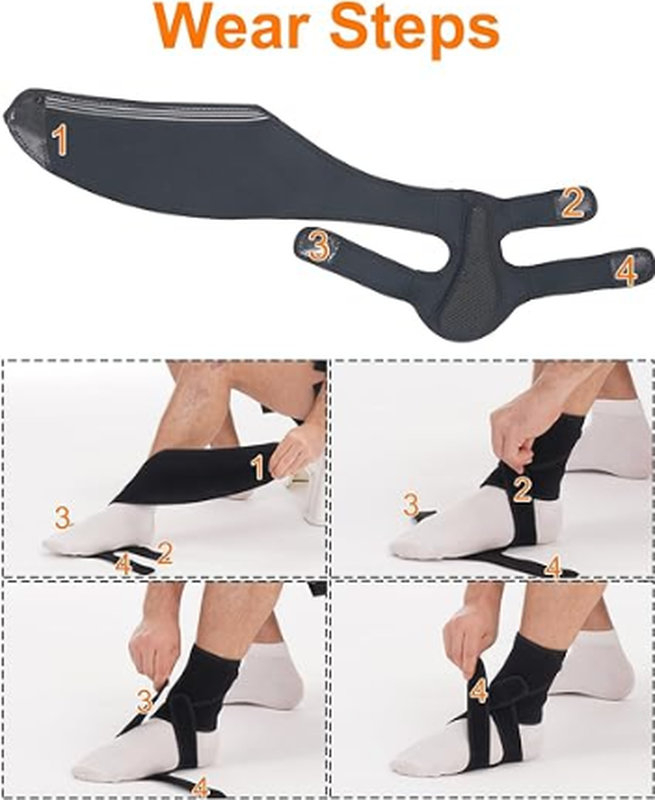 Ankle-foot orthosis (AFO), suitable for stroke rehabilitation