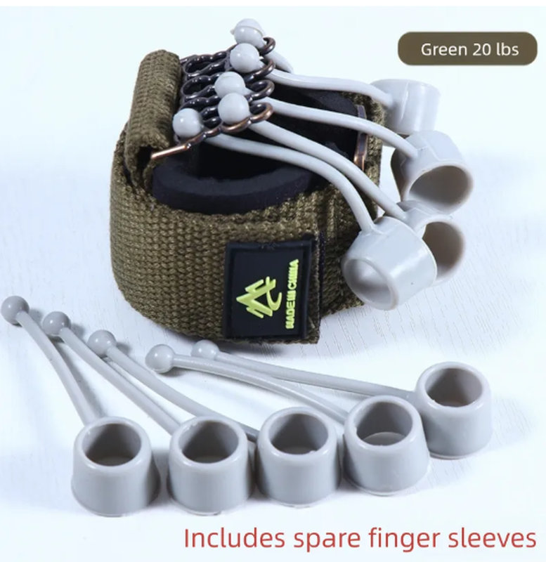 Finger flexion and extension trainer