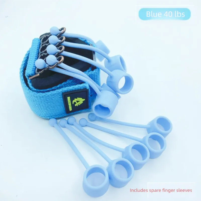 Finger flexion and extension trainer