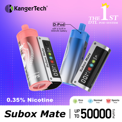 KangerTech Subox Mate 50000 Puffs D-POD Disposable Replaceable Vape