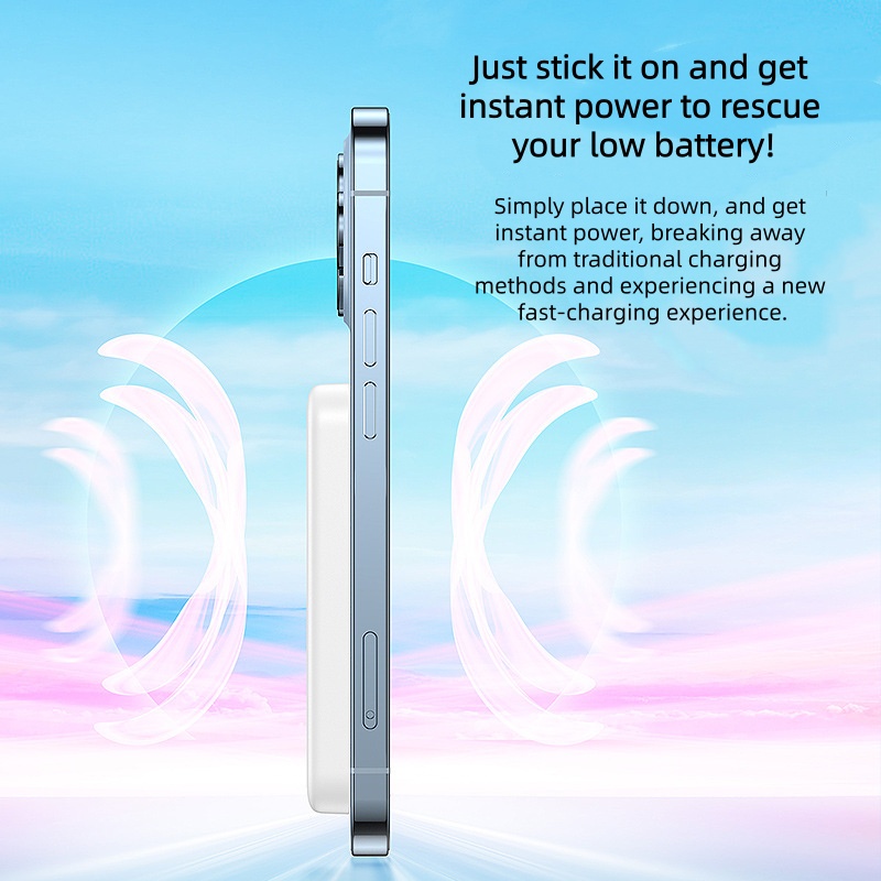 Magnetic Wireless iPhone 15W Fast Charging Power Bank