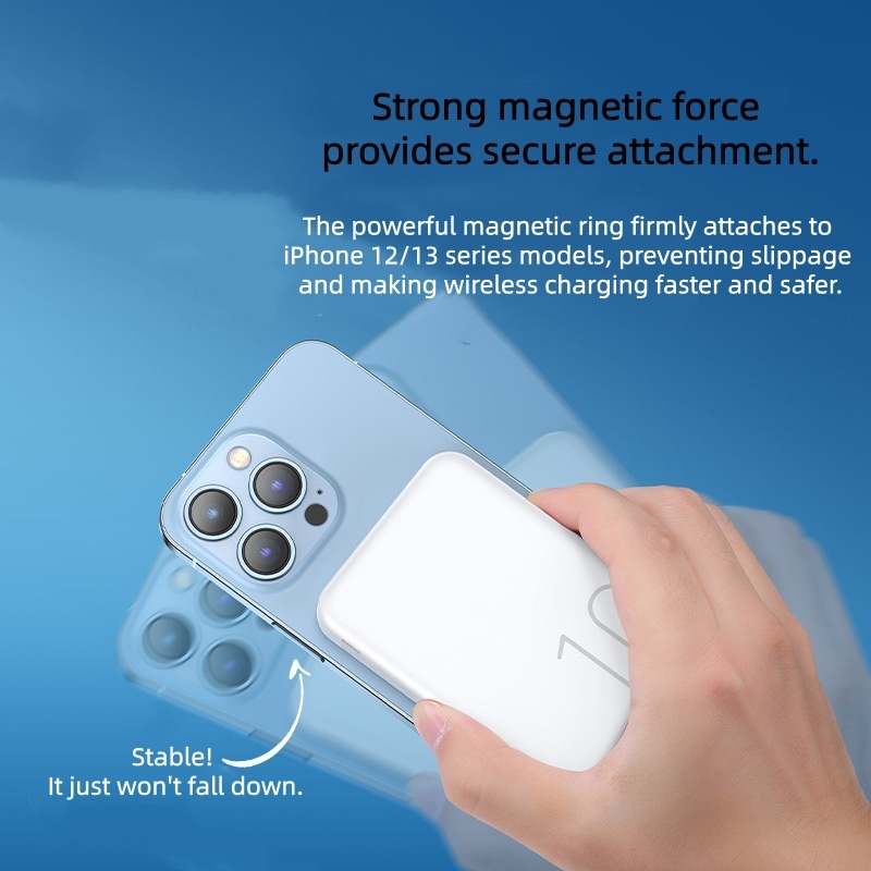 Magnetic Wireless iPhone 15W Fast Charging Power Bank