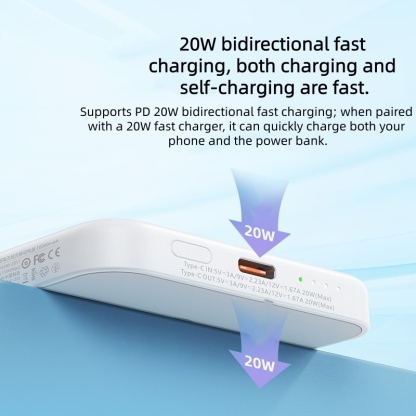 Magnetic Wireless iPhone 15W Fast Charging Power Bank