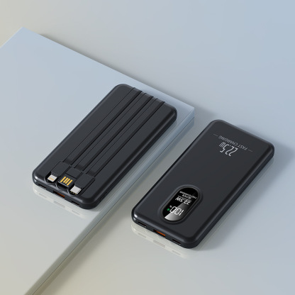 Ultra-thin Portable Fast Charging Bidirectional Power Bank