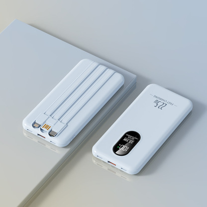 Ultra-thin Portable Fast Charging Bidirectional Power Bank