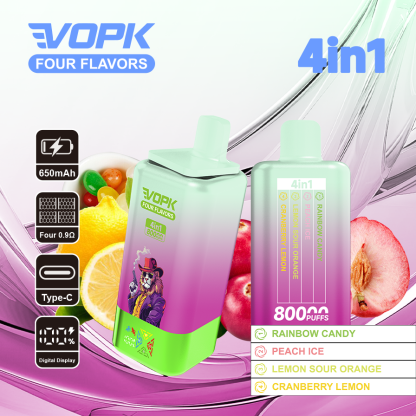 VOPK Four flavors 80000puffs(10 pcs)
