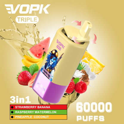 VOPK-TRIPE 60000PUFFS(10 pcs)