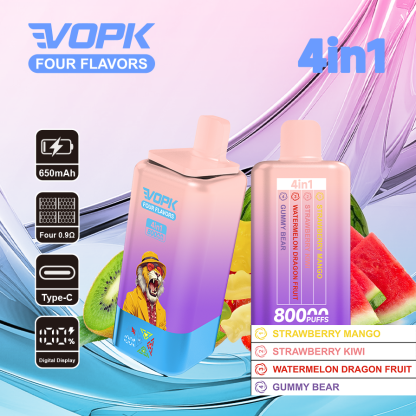 VOPK Four flavors 80000puffs(10 pcs)