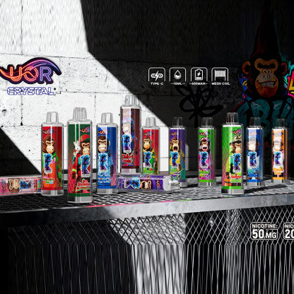 UOR Crystal 12000 Puffs Rechargeable LED Light Disposable Vape