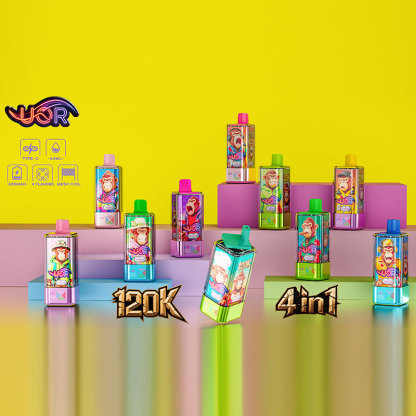 UOR 4 In 1 Flavors 120000 Puffs Rechargeable Disposable Vape