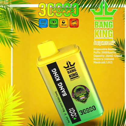 Bang King 30000 Puffs Dual Flavors Rechargable Disposable Vape