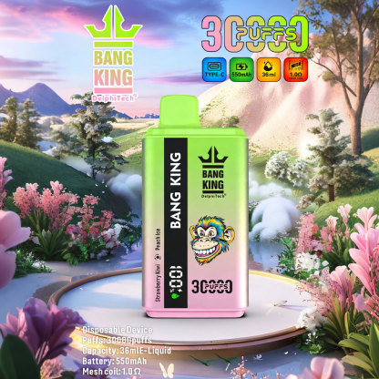 Bang King 30000 Puffs Dual Flavors Rechargable Disposable Vape