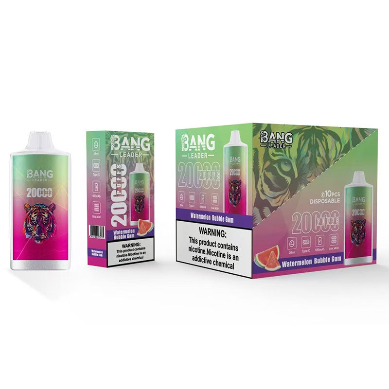 Bang Leader 20000 Puffs TypeC Rechargeable Disposable Vape