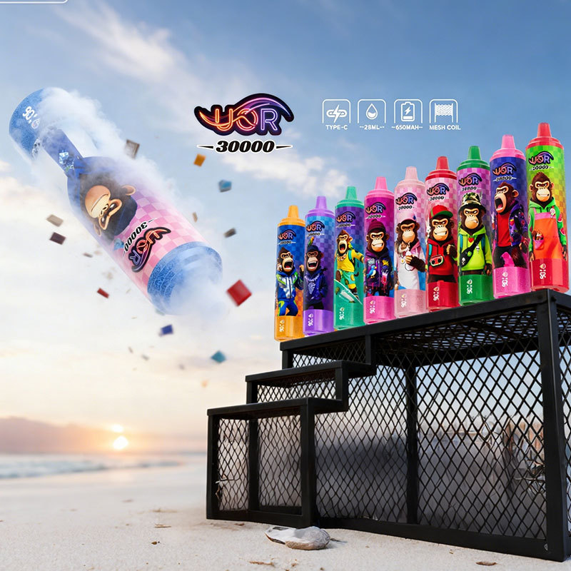 UOR Tornado 30000 Puffs LED Display Original Rechargeable Disposable Vape